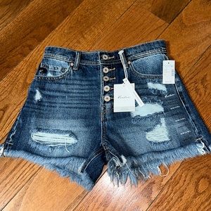 High Rise Mom Shorts KanCan 24